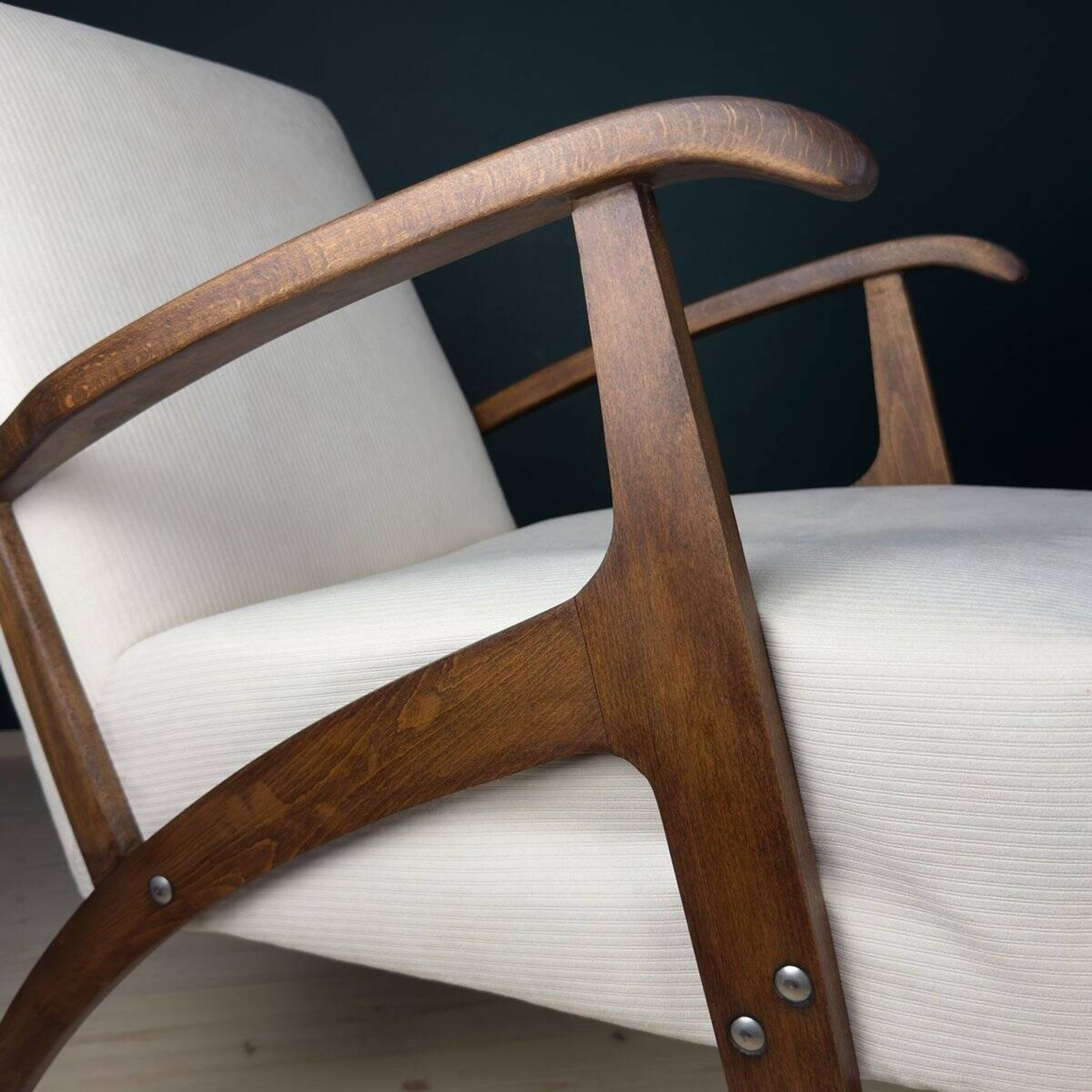 Mid-century armchairs, Yugoslavia, 1970s, set of 2