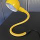 Yellow Hebi lamp by Isao Hosoe for Valenti, vintage pop yellow from the 1970s.