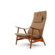 Mid Century Illum Wikkelsø Chaise longue en teck