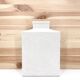 Vase minimaliste blanc Sgrafo Modern en porcelaine, années 60