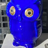 Blue owl, Longwy enamels