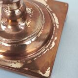 Paire de chandeliers anglais en bronze