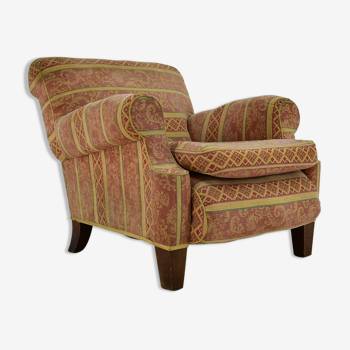 1940s art deco armchair, Czechoslovakia