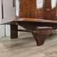 Art Decò oak sideboard for dining room with marble top