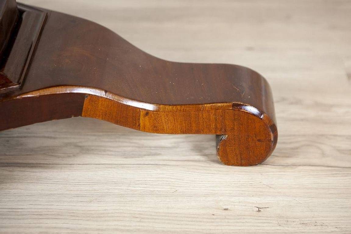 Vintage Mahogany Center Table, 1950s