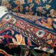 Tapis shareza chasse persanne milieu XXeme 125x200cm