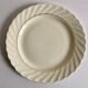 6 flat plates, Faience de Salins, Service Biarritz