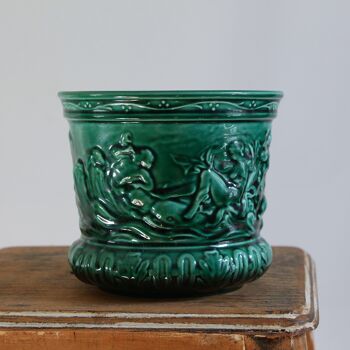Cache-pot en porcelaine anglaise