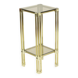 Italian Side Table Plant Table Design Hollywood Regency 70s