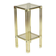 Table d'appoint italienne design Hollywood Regency années 70