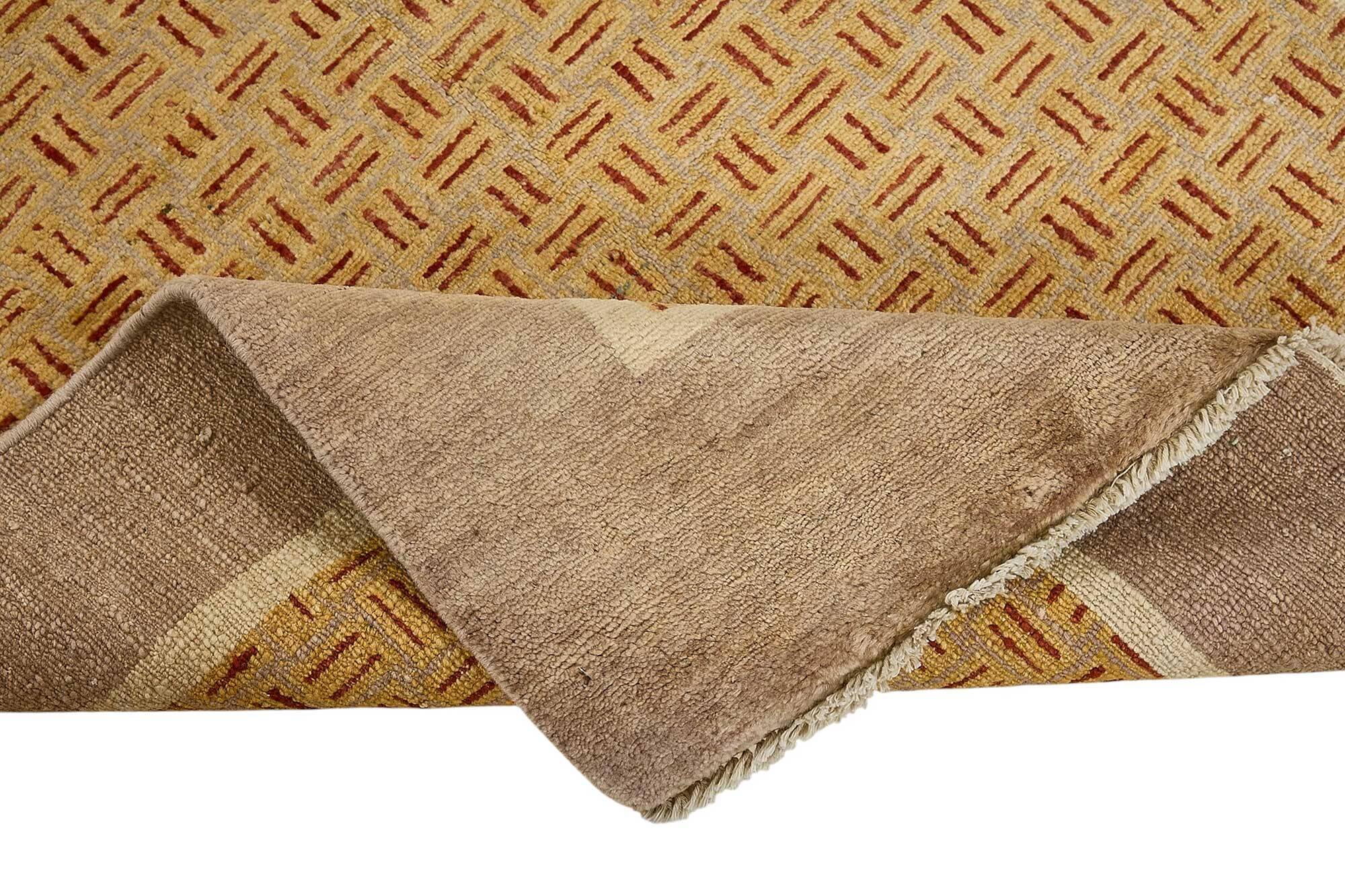 Turkish Handknotted Wool Oushak Rug 95 cm x 161 cm