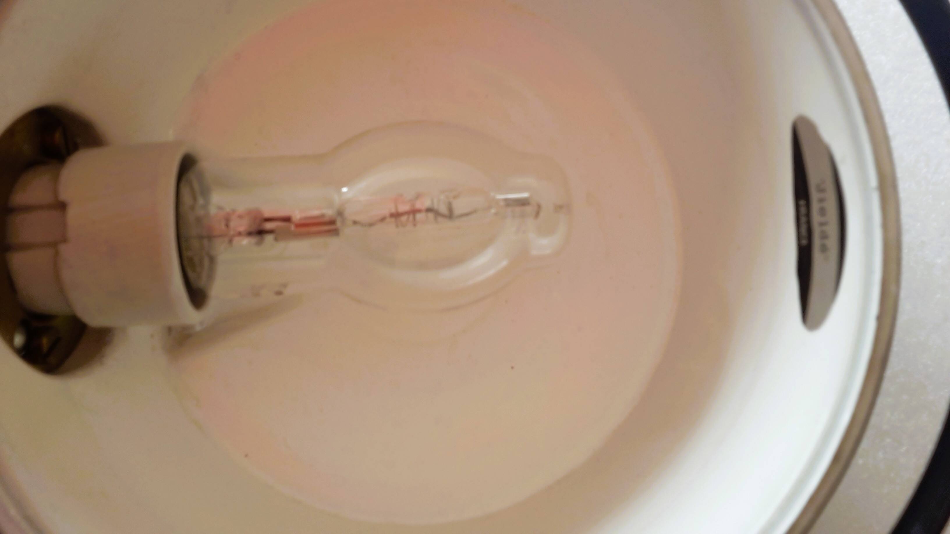 Old black Jieldé workshop lamp with clamp, 2 arms (35 and 50cm) - E27 150W.