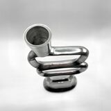 Modernist cast aluminum candle holder • 1980