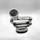 Modernist cast aluminum candle holder • 1980