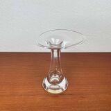 Vintage glass vase from the German Flamingo series by Peill & Putzler, 1970s.