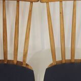 Set of 6 scandinavian vintage chairs 1960