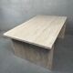 Vintage travertine side table