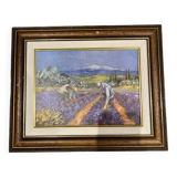 La récolte de lavande