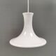 Suspensions en verre opale Holmegaard Mandarin, Michael Bang 1983