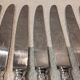 12 silver-plated table knives, Ercuis silversmith, Louis XV style, 29