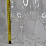 Villeroy and Boch crystal wine glasses, 23 cm