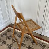 set of 2 vintage folding chairs