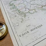 Printed in 1850, map of Asia Minor (i.e.