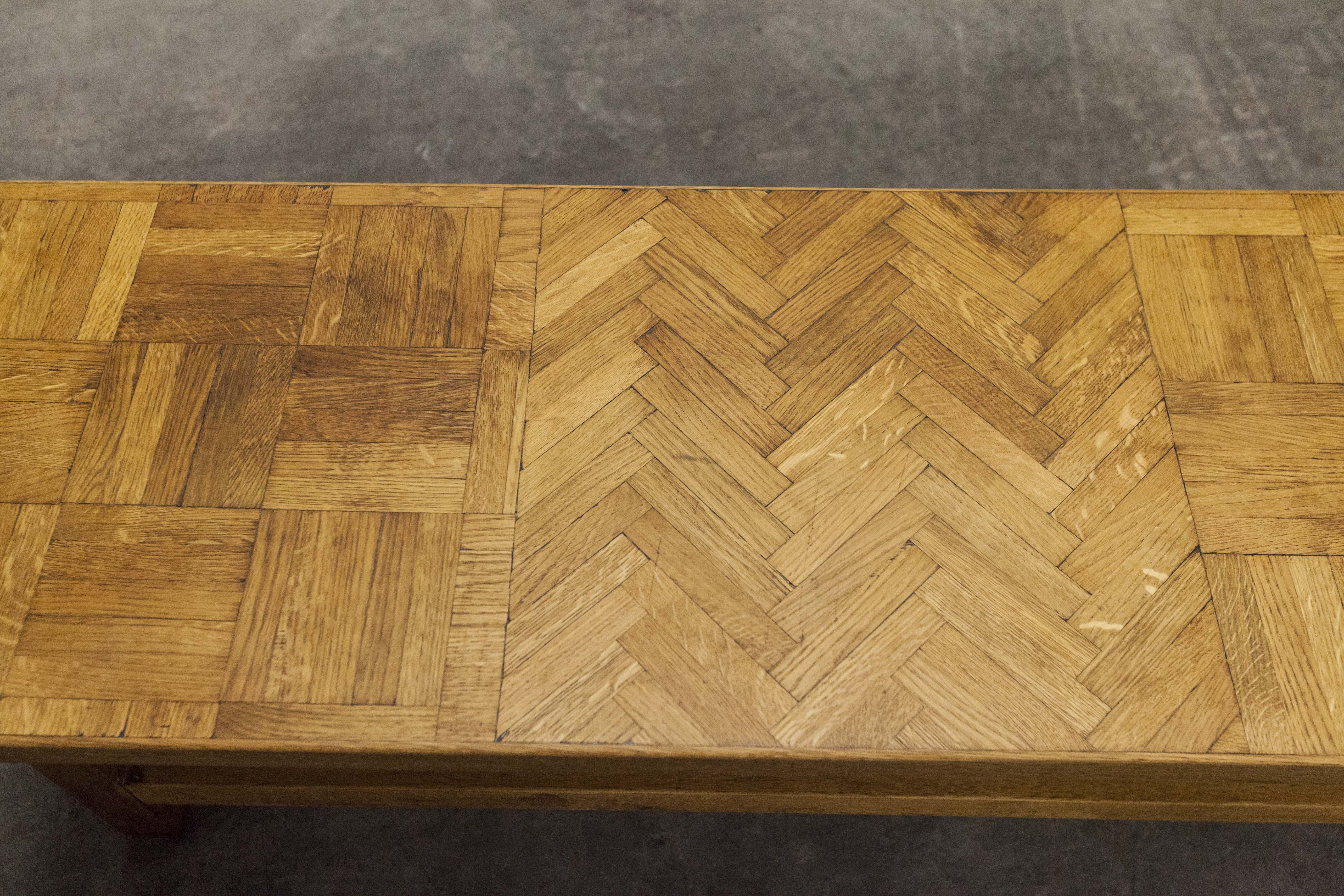 1960 handcrafted bench