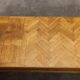 1960 handcrafted bench