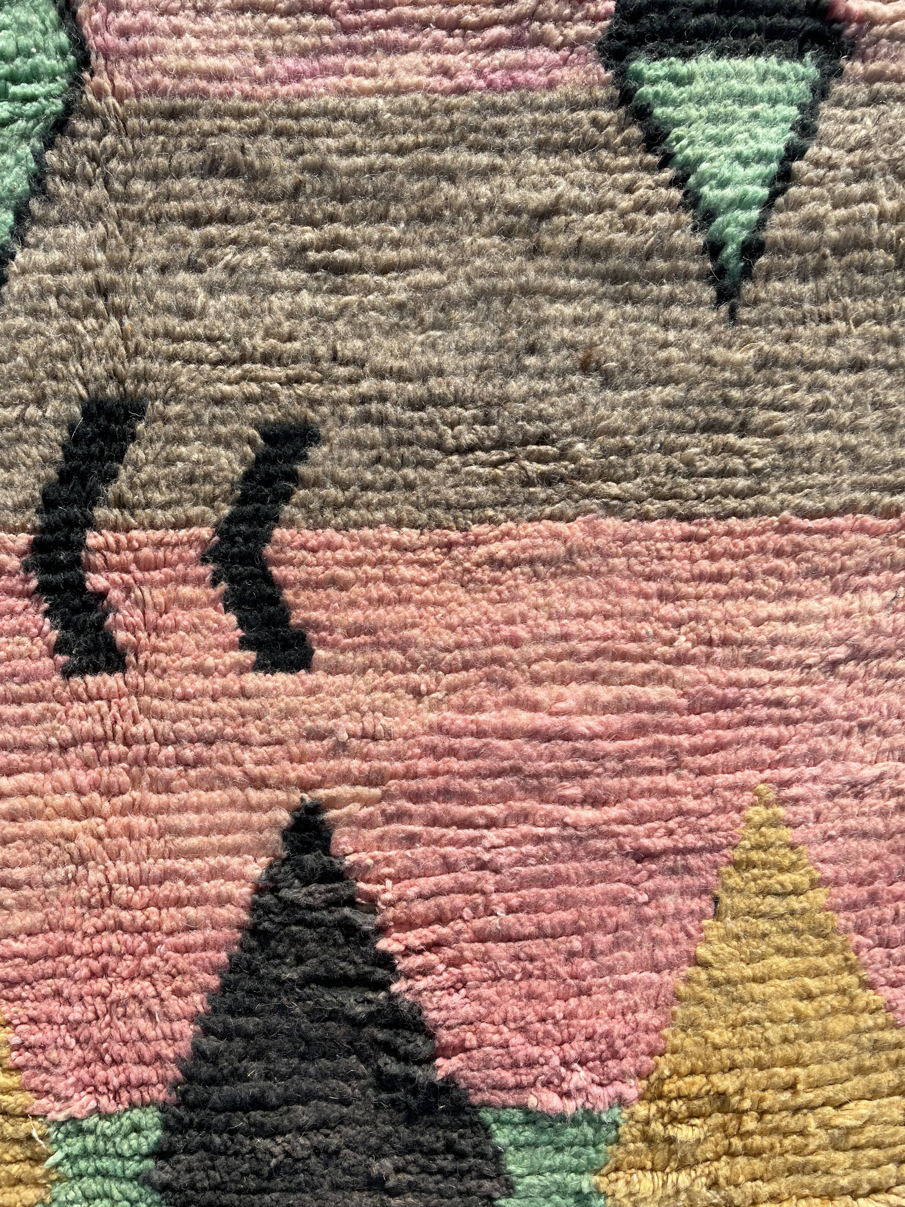 Boujad berbere rug in wool