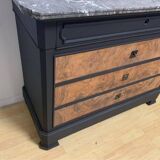 Old marbled chest of drawers restyled