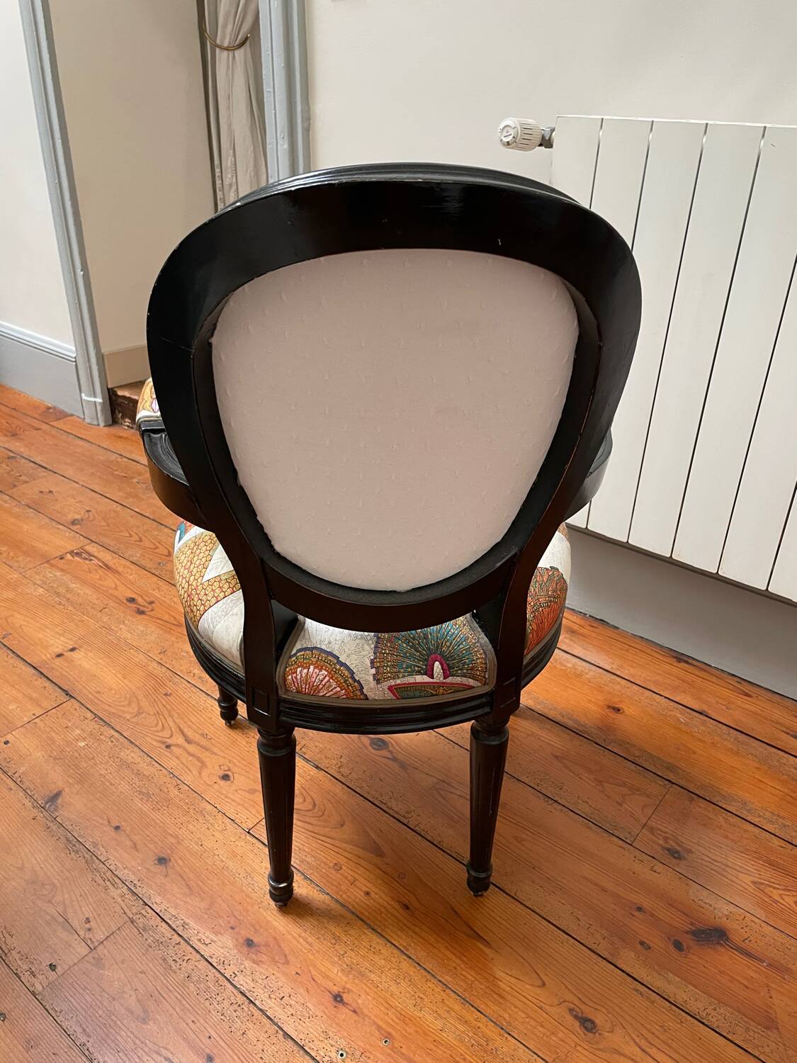 Fauteuil recouverte tissus PIERRE FREY