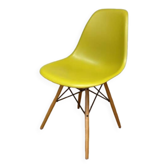 Original Vitra Eames yellow chair