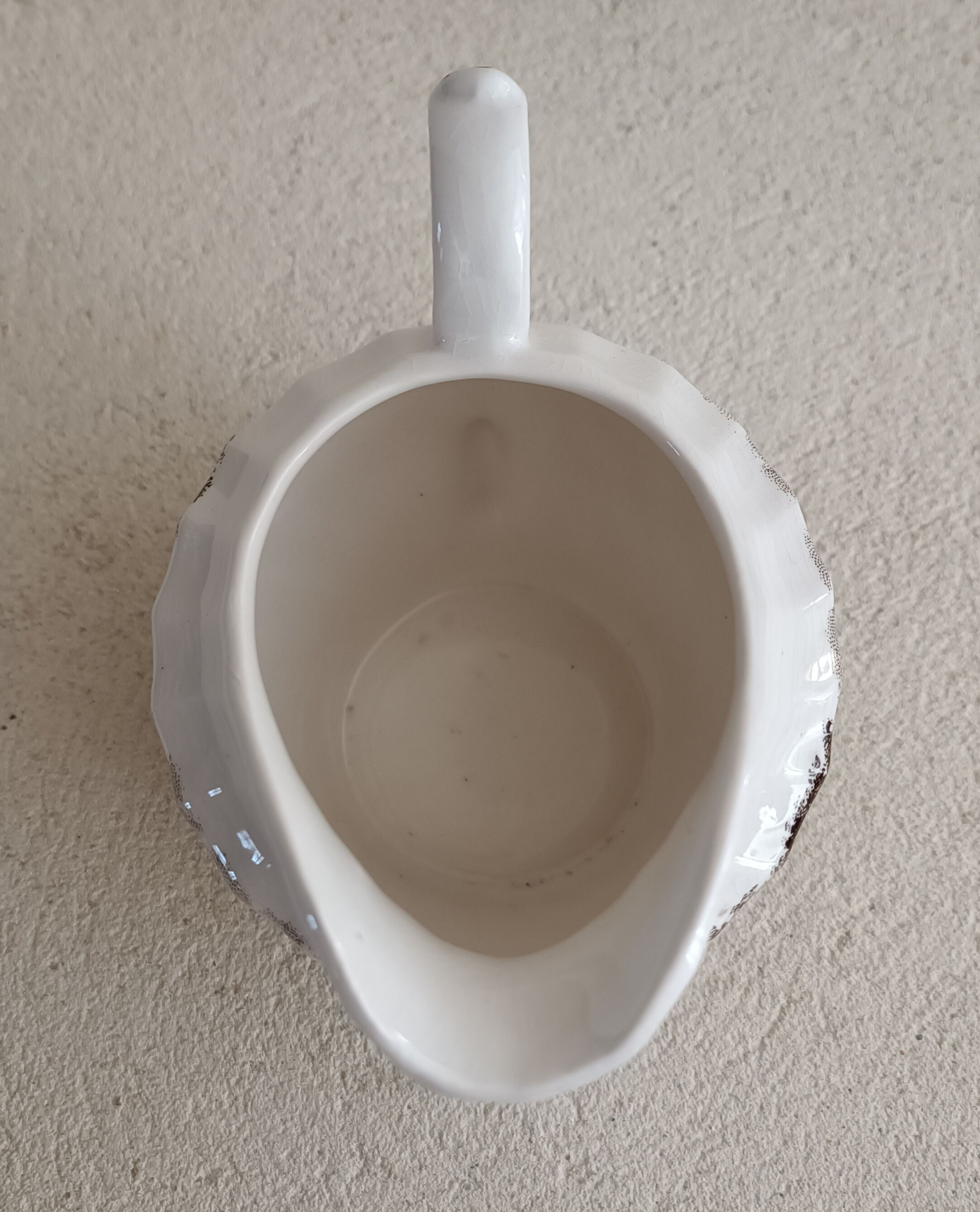 Creamer ironstone British Anchor