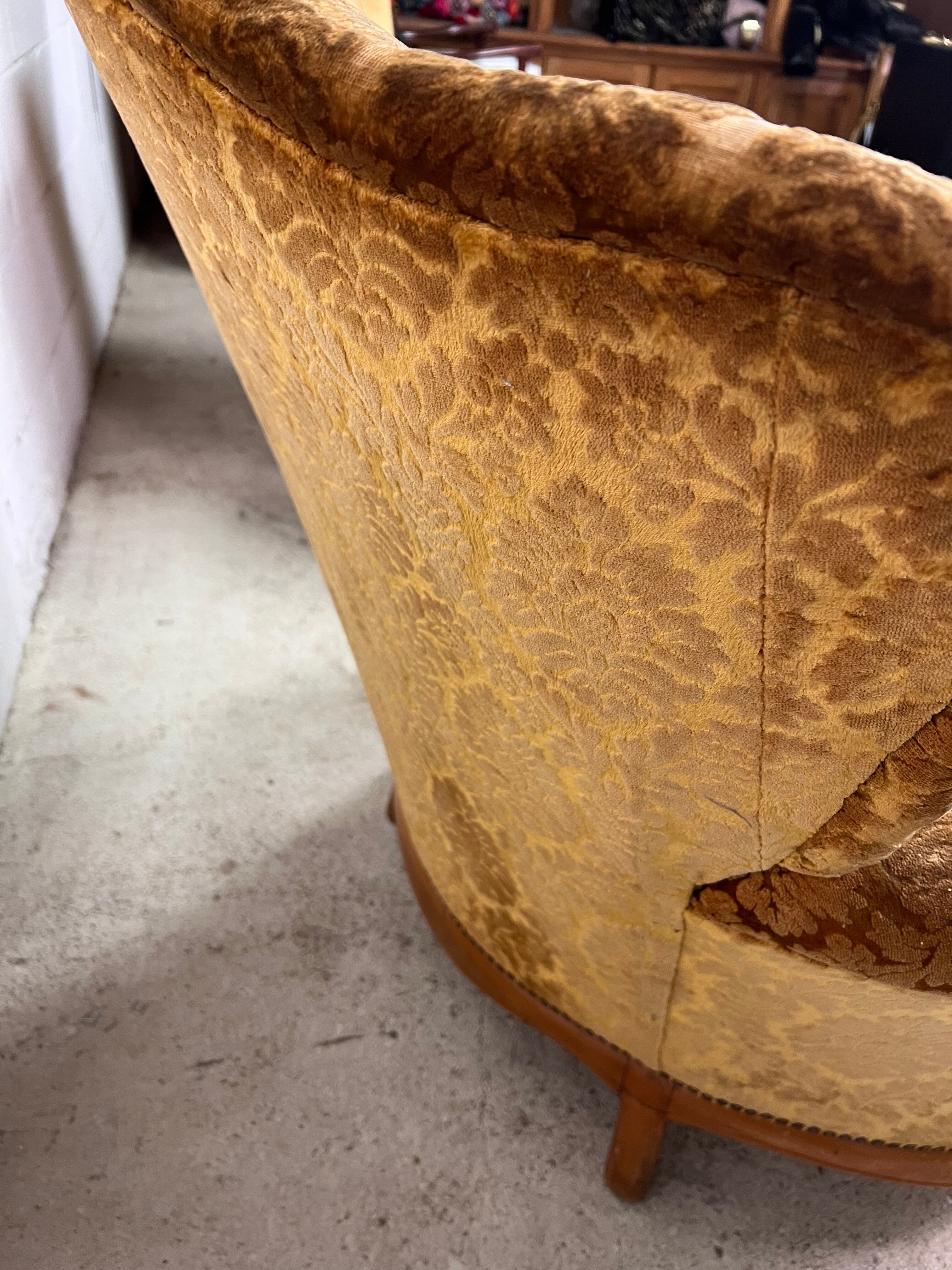 Paire de fauteuils baroque