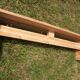 Pine bench