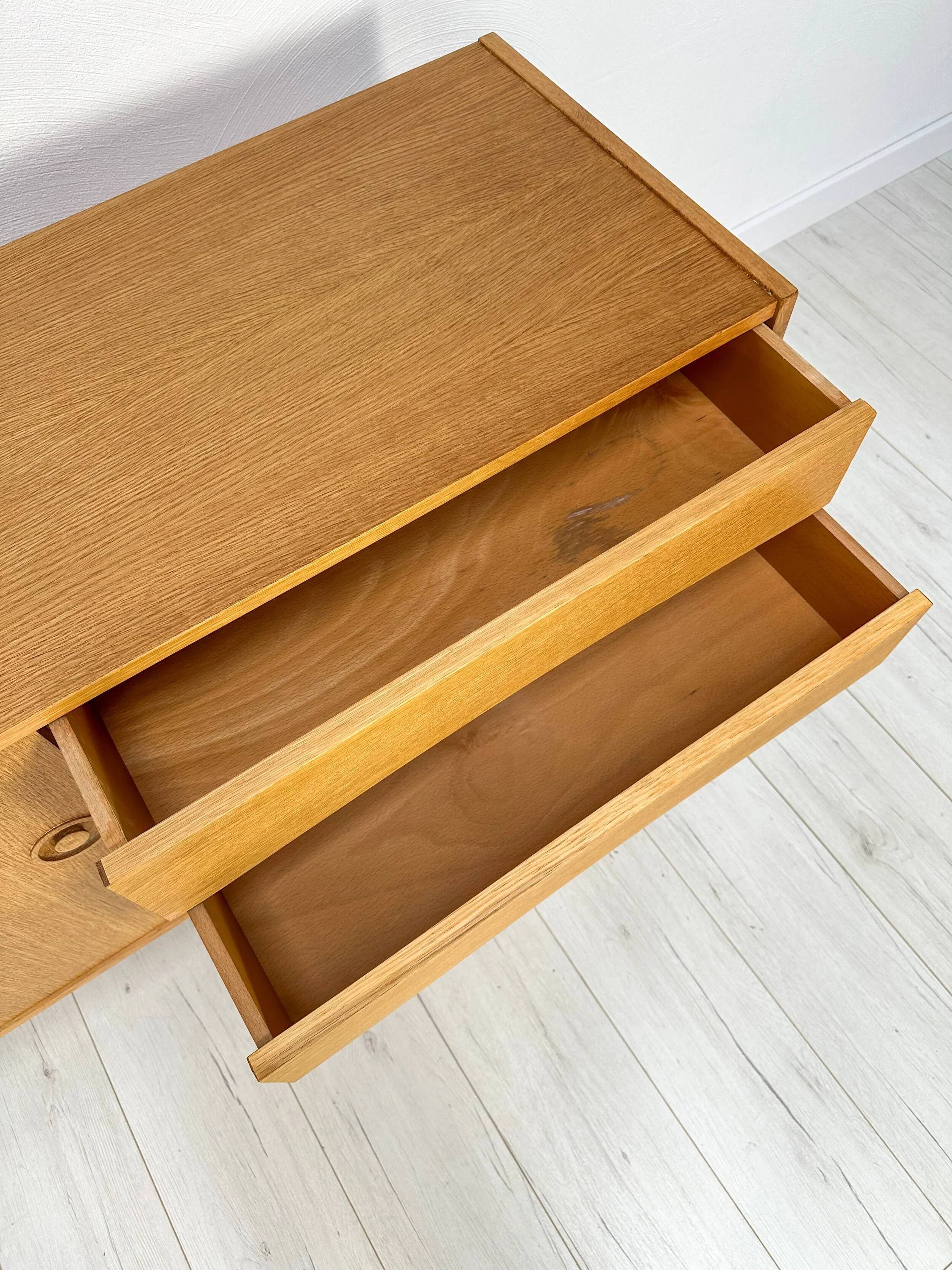 1960s Vintage Scandinavian Erik Wørts for IKEA Oak Sideboard