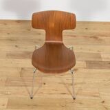 Model 3103 Dining Chairs by Arne Jacobsen for Fritz Hansen, 1970s, Set of 4