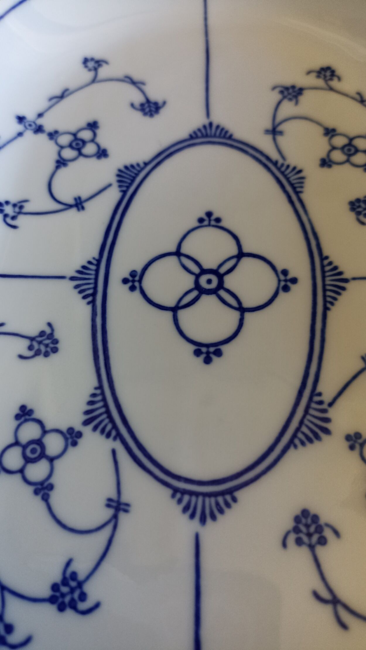 Sugar bowl and porcelain top Jäger Eisenberg - Saxon Blue