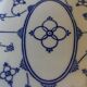 Sugar bowl and porcelain top Jäger Eisenberg - Saxon Blue