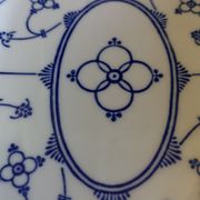 Sugar bowl and porcelain top Jäger Eisenberg - Saxon Blue