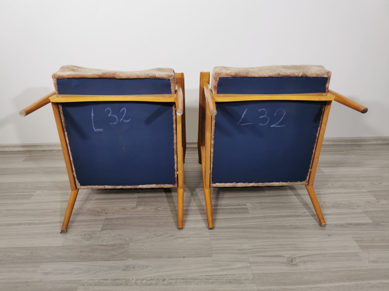 Pair of Tatra armchairs