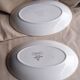 Earthenware dishes from Digoin Sarreguemines Cannes model