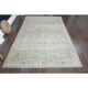 1970s Vintage Persian Handmade Wool Cotton Orange Area Rug 246x345