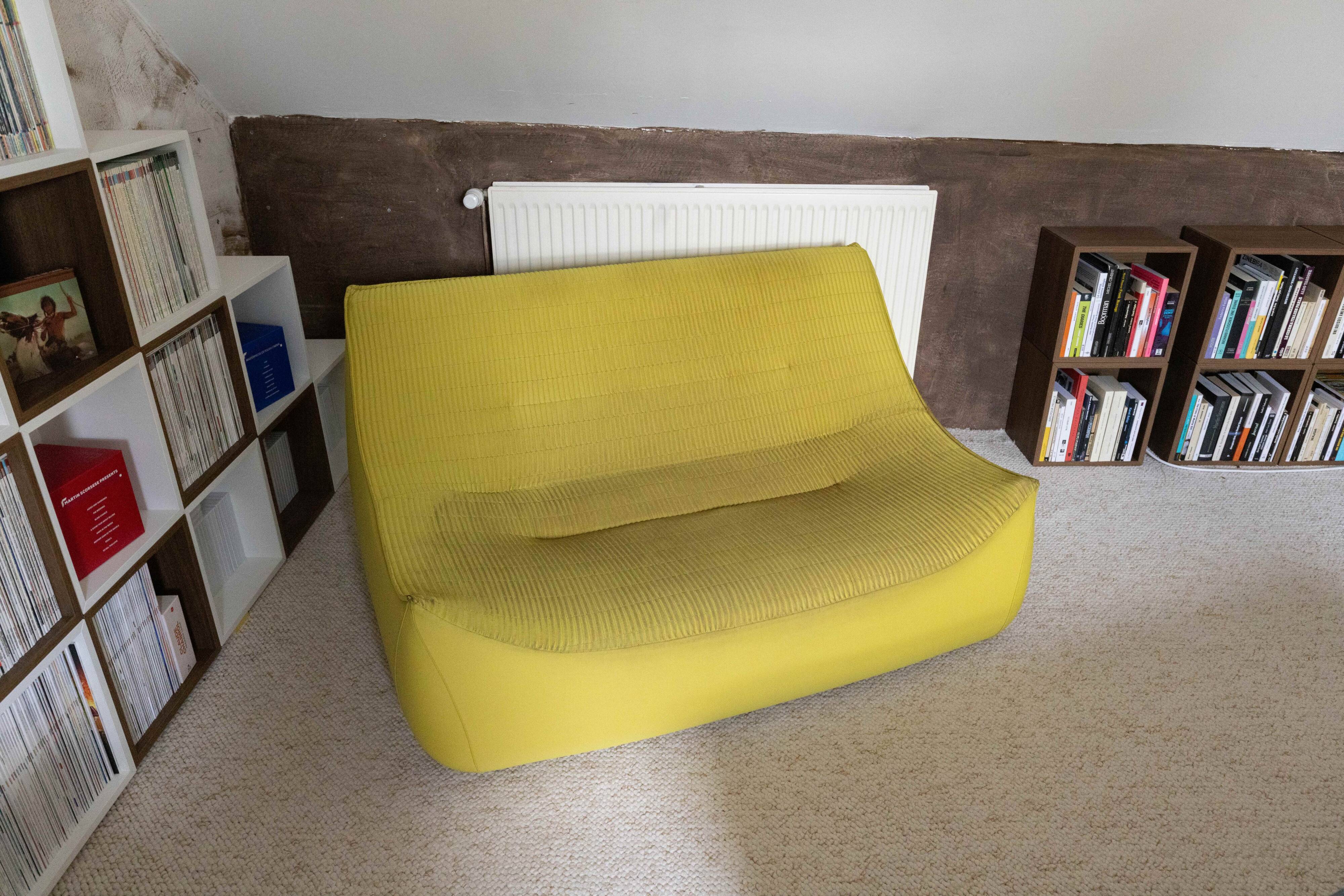 Set of two saké sofas by pascal mourgue for cinna