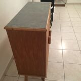 Vintage rattan buffet