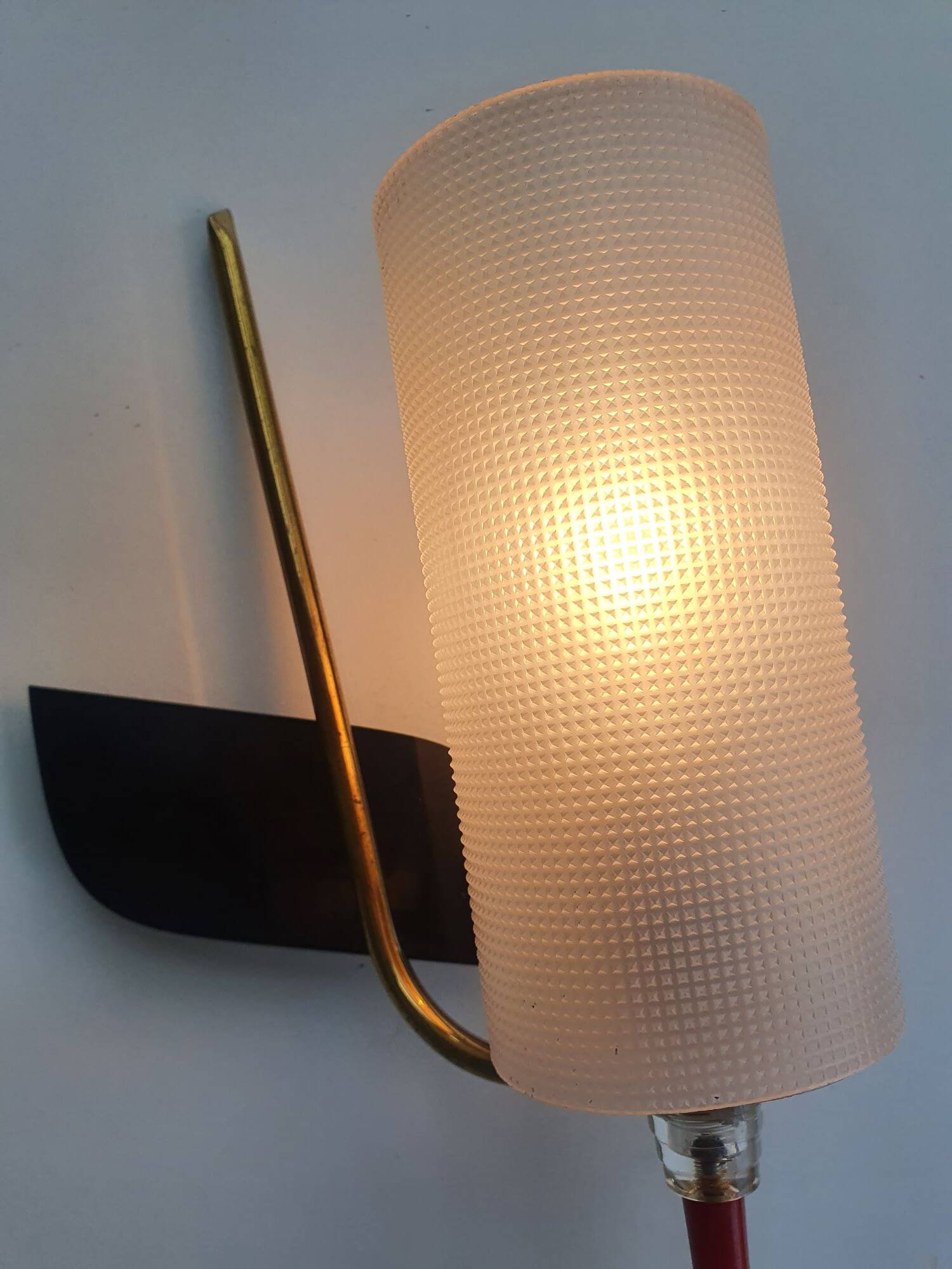 Pair of 50s rockabilly wall lights