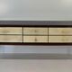 1950s Parchment and Walnut Chest of Drawers Attr. Paolo Buffa