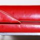 Red leather sofa by Hynekk Gottwald 1930