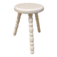 White tripod stool